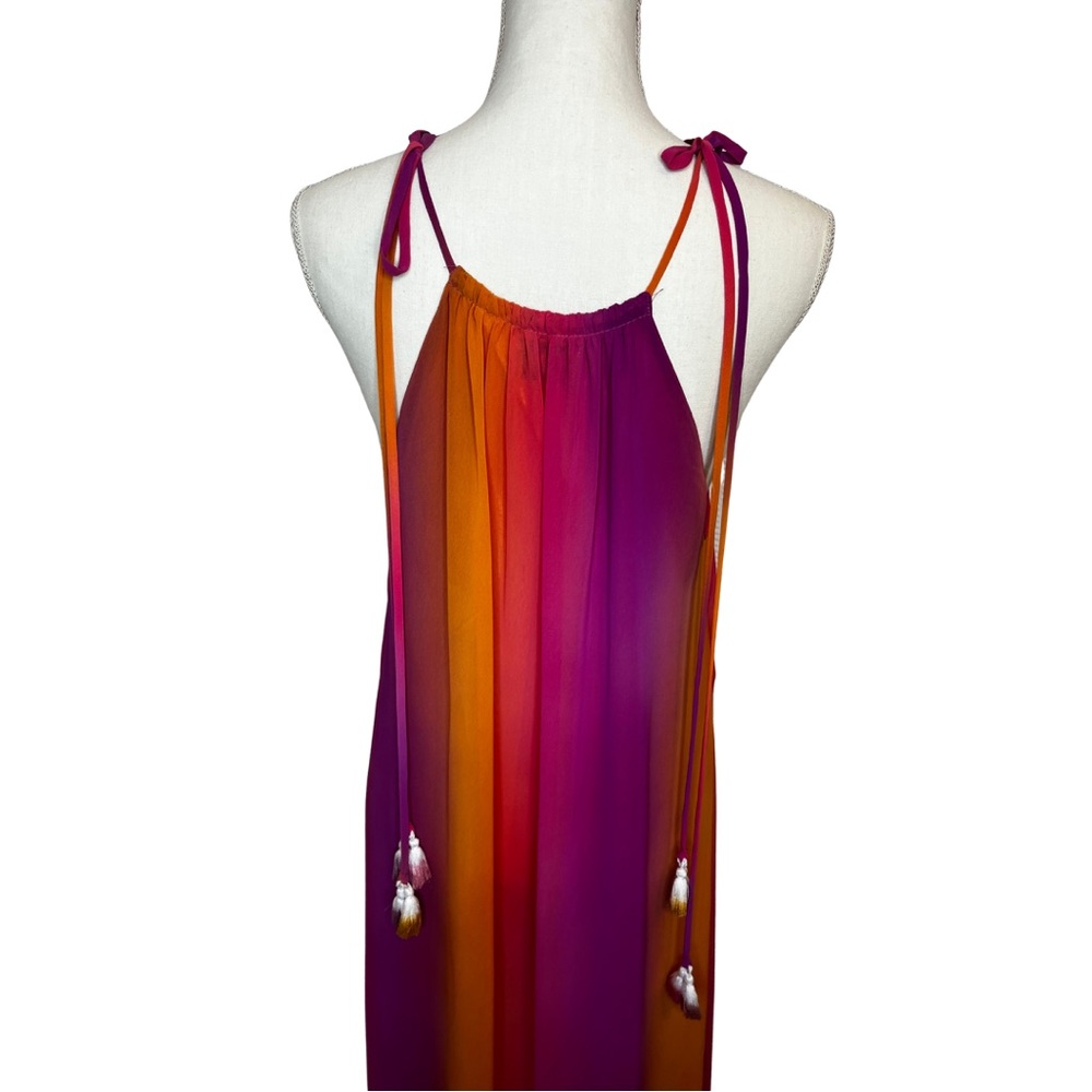 Show Me Your MuMu Pink and Orange dress - Picture 7 of 10
